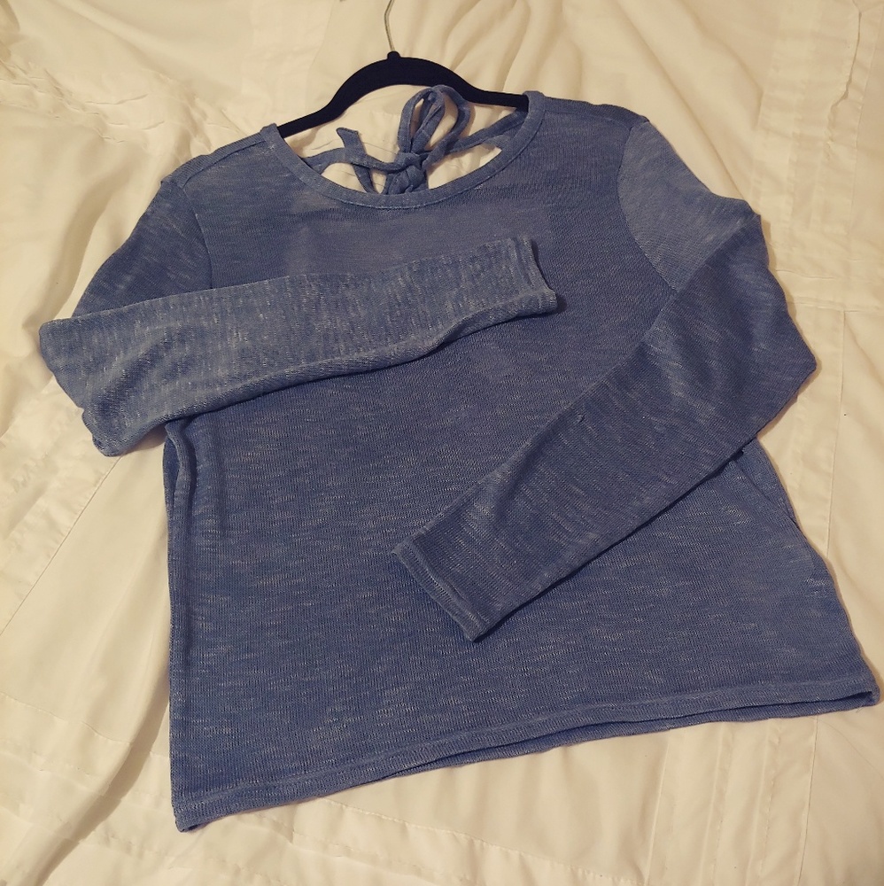 H&M Sheer Long Sleeve Shirt